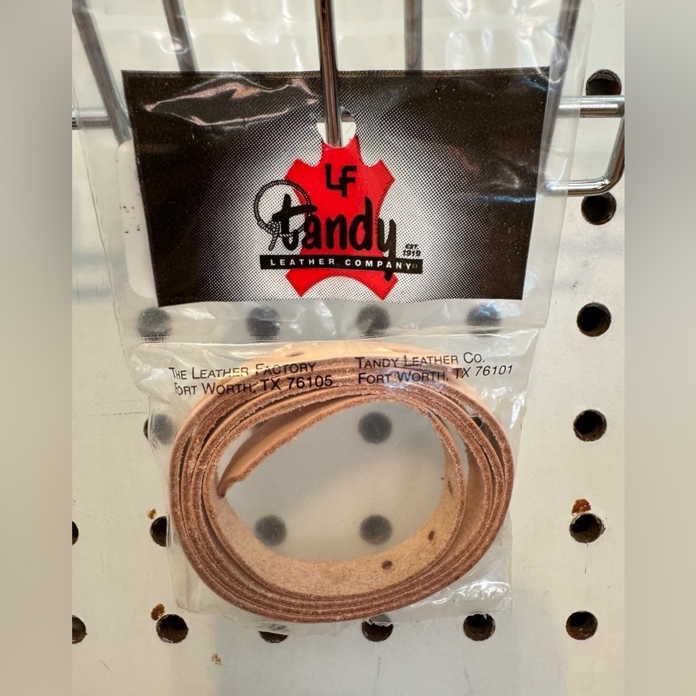 Tandy Leather Factory Hatband Strip.